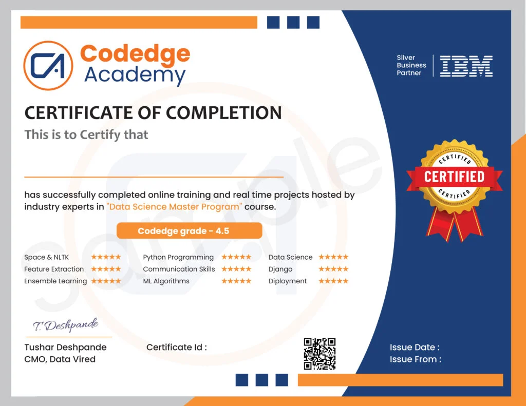 AI Master Certificate