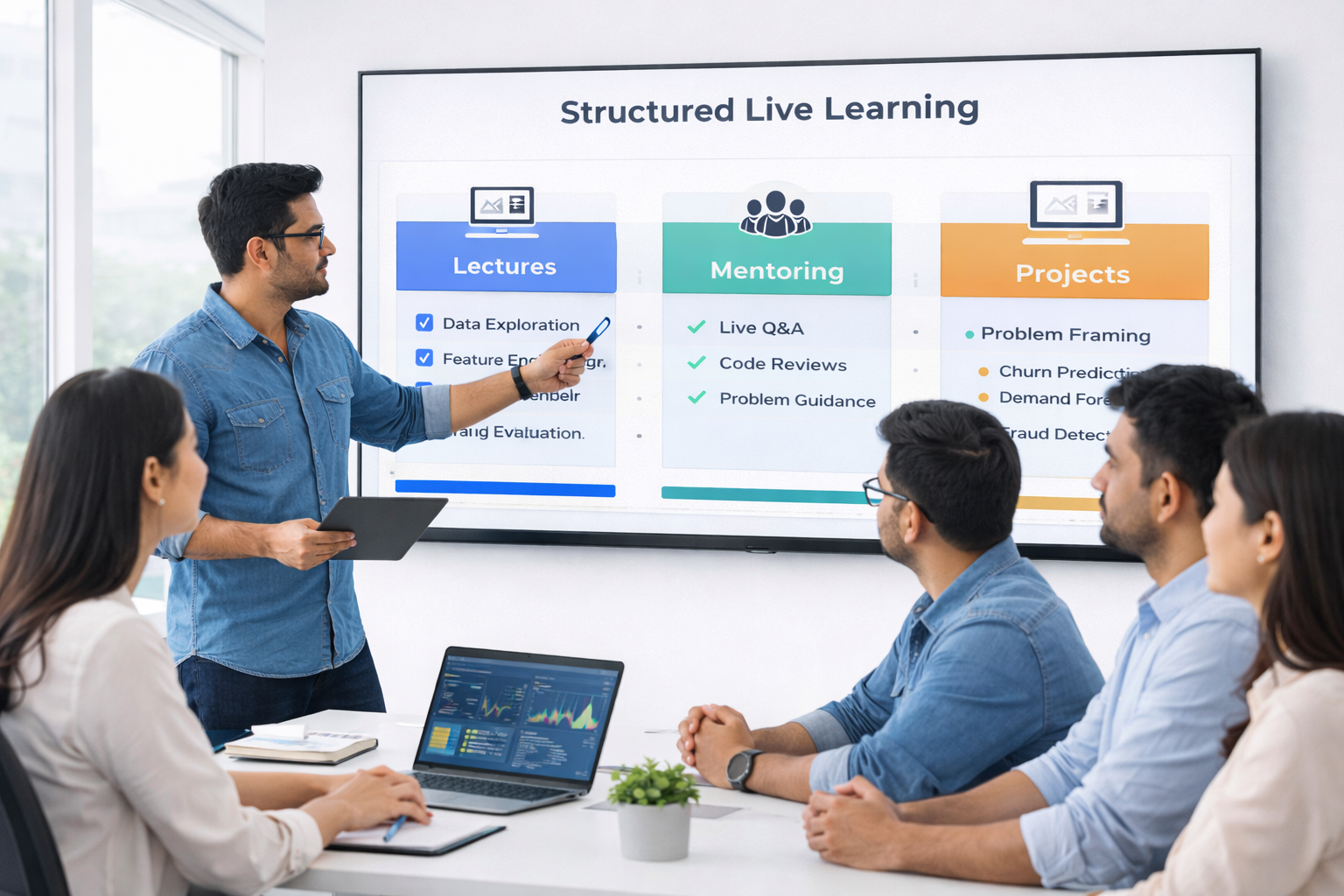 Structured Live Learning